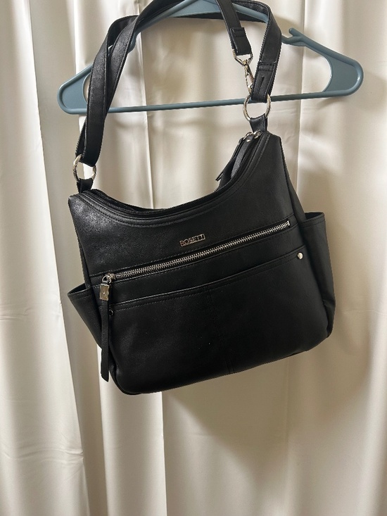 Rossetti Handbags - Rossetti Black Shoulder Bag Like New!